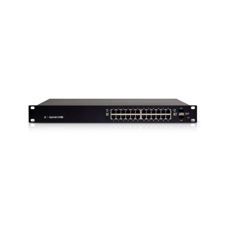 UBIQUITI SWITCH EDGEMAX ADM 24P GIGA POE+POE PAS + 2P SFP (ES-24-250W)