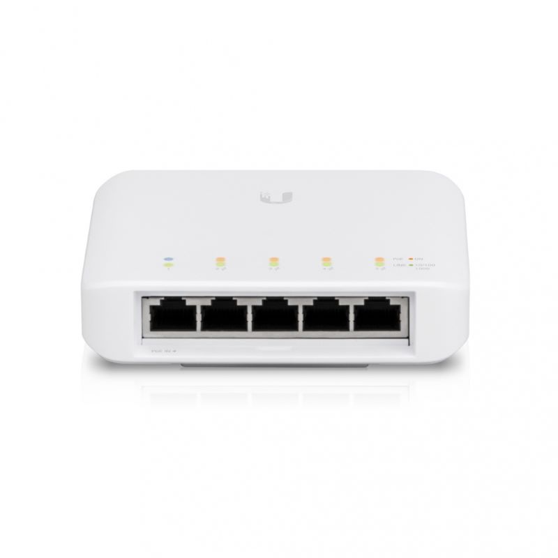 UBIQUITI SWITCH ADM 5 PTOS 10/100/1000 POE 802.3AF/AT(USW-FLEX)