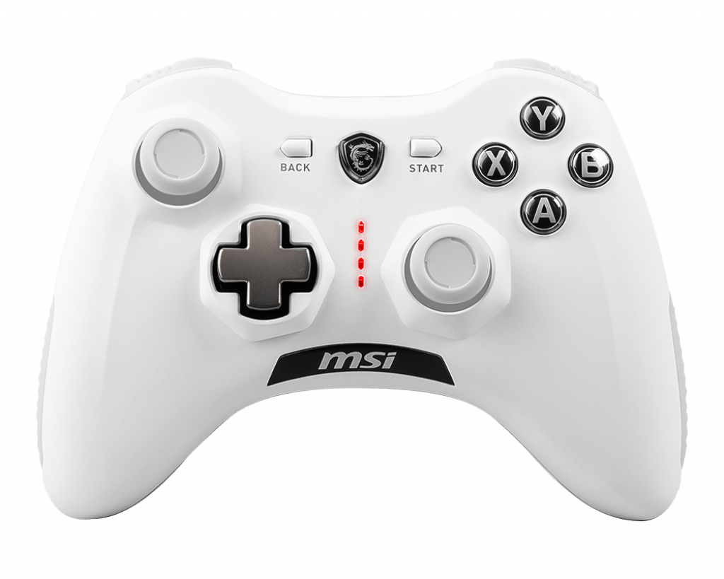 CONTROL INALAMBRICO MSI FORCE GC30 V2 WHITE RECARGABLE XBOX PC ANDROID