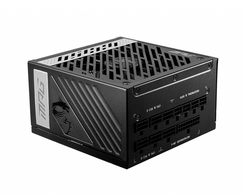 FUENTE DE PODER MSI MPG A1000G 1000W 80 PLUS GOLD ATX 12V MODULAR