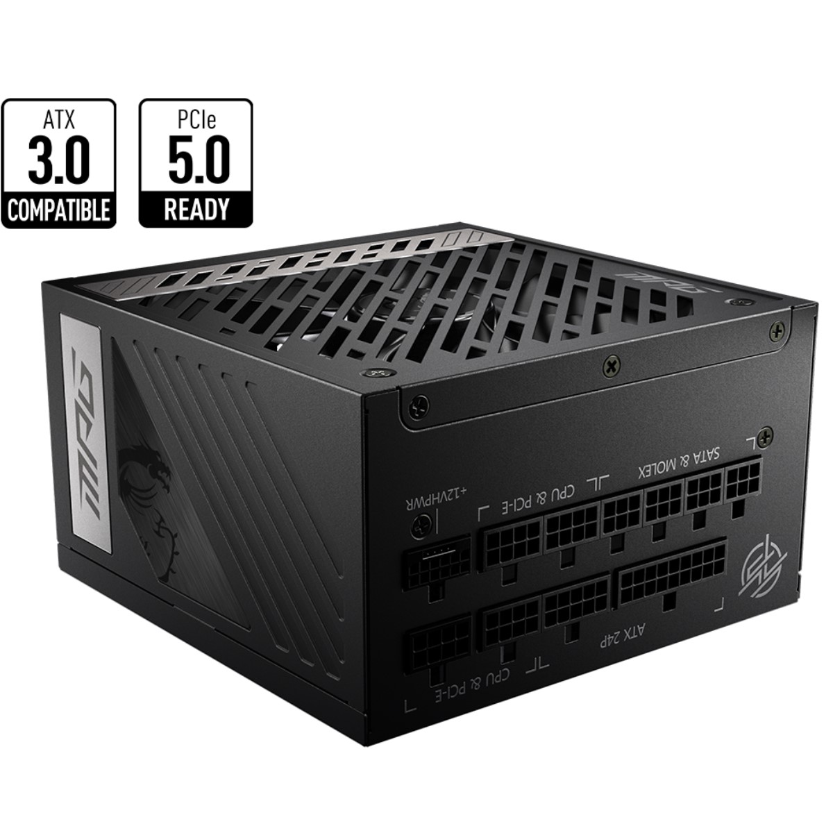 FUENTE DE PODER MSI MPG A850G PCIE5 GOLD 850W FULL MODULAR