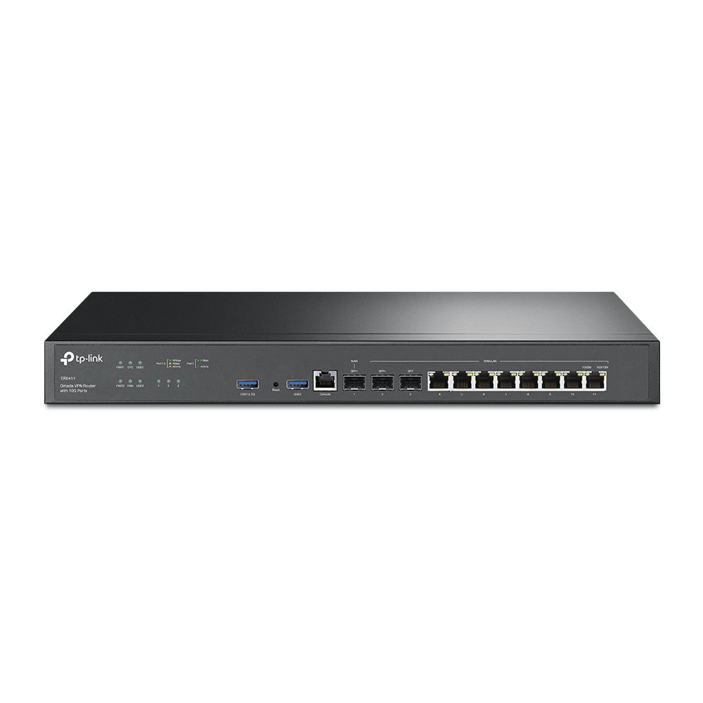 TP-LINK ROUTER VPN OMADA CON PUERTOS 10G / ER8411