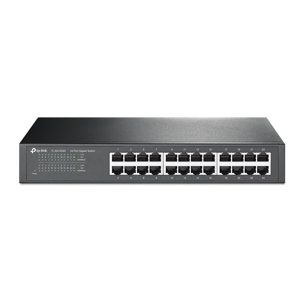 TP-LINK SWITCH ESCRI /RACK /24 PTOS GIGA/SAVE ENERGY 20%/13/TL-SG1024D