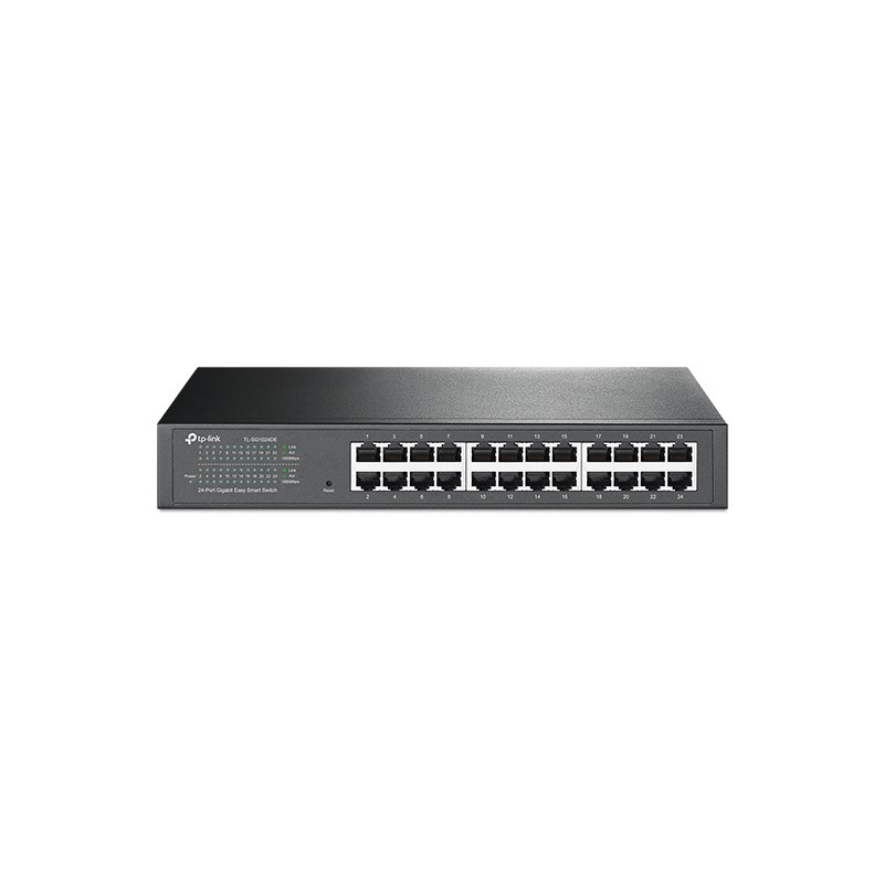 TP-LINK SWITCH DE 24 PUERTOS GIGABIT EASY SMART / TL-SG1024DE