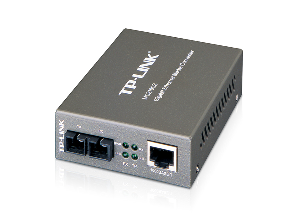 TP-LINK CONVERTIDOR DE MEDIOS /MONO-MODO/GIGA/SFPSC/15KM/MC210CS