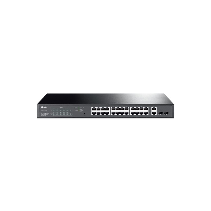 TP-LINK SWITCH SMART GB 28 PTOS CON POE+DE 24 PTOS/TL-SG1428PE