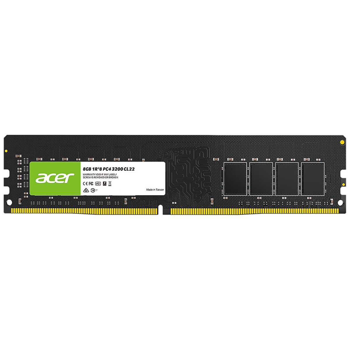 MEMORIA UDIMM DDR4 ACER UD100 8GB 3200MHZ CL22 (BL.9BWWA.222)