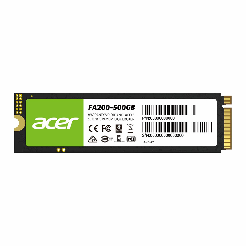 UNIDAD SSD ACER FA200 500GB M.2 NVME GEN4 7200MB/S (BL.9BWWA.123)