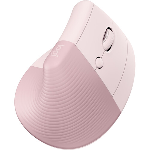 MOUSE LOGITECH LIFT VERTICAL OPT USB BOLT BT 4000DPI ROSE (910-006472)