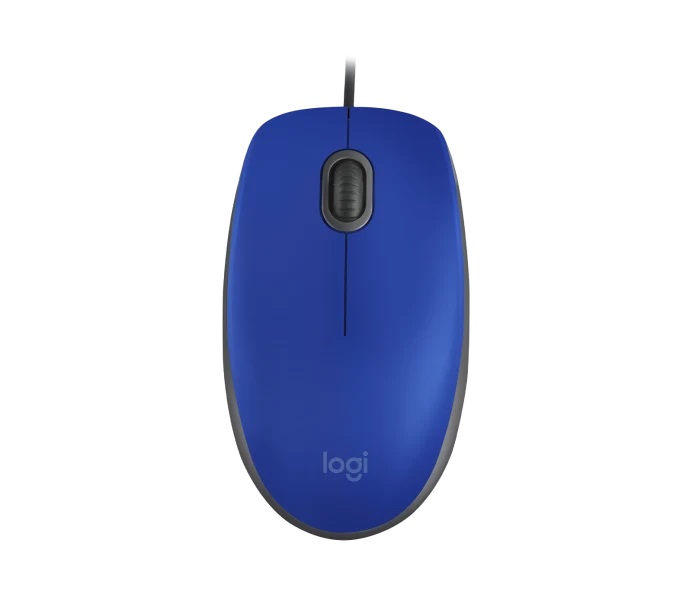 MOUSE LOGITECH M110 OPTICO USB 1,000 DPI SILENT BLUE (910-006662)