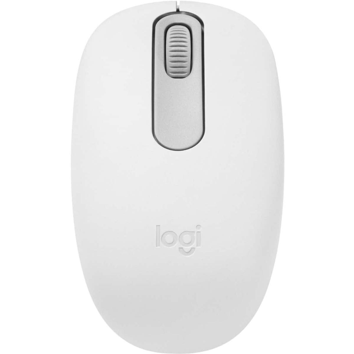 MOUSE LOGITECH M196 OPTICO BT 1,000 DPI 10 MTS OFF-WHITE (910-007457)