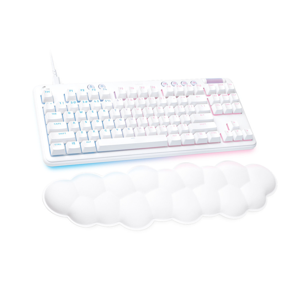 TECLADO LOGITECH G713 TKL C/REPOSAMANOS TACTIL OFF-WHITE (920-010413)