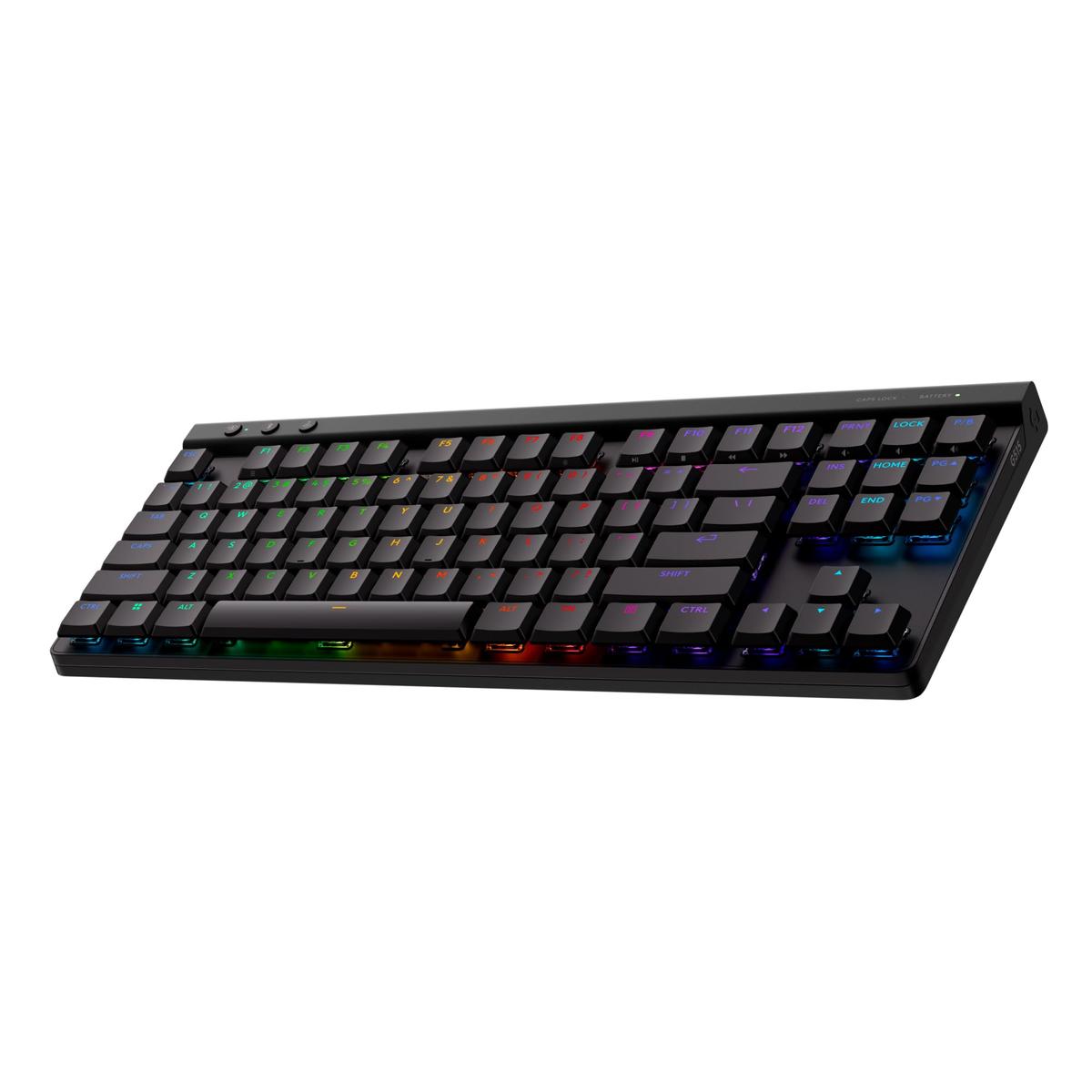 TECLADO LOGITECH G515 TKL LIGHTSPEED BT TACTILE RGB BLACK (920-012423)