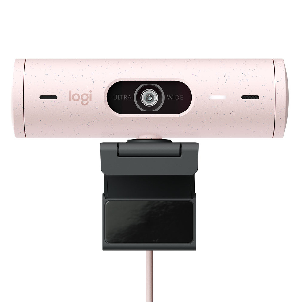 CAMARA WEB LOGITECH BRIO 500 FULL HD 1080p USB-C ROSE (960-001418)