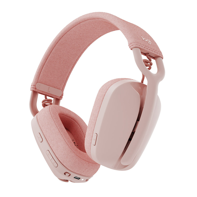 DIADEMA LOGITECH ZONE VIBE 100 BT PC MAC ANDROID ROSE (981-001223)