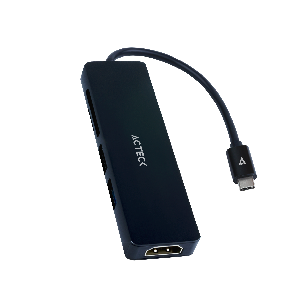 HUB ACTECK USB-C 5EN1 4KHDMI+1XUSB-A3.0+1XUSB-A2.0+TF/SD AC-934633