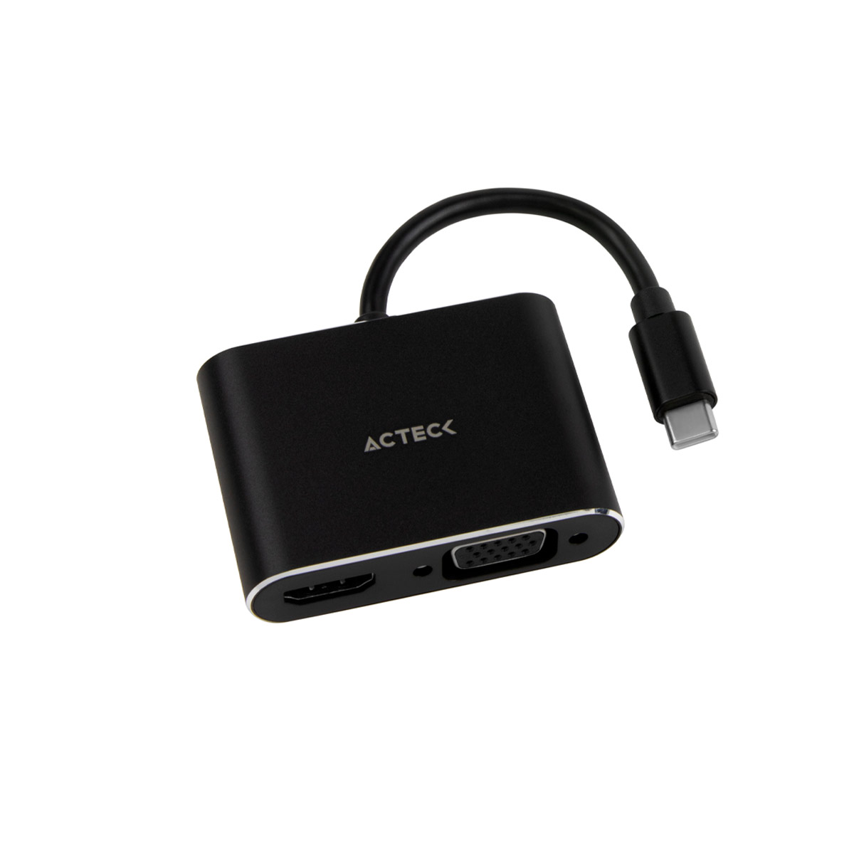 ADAPTADOR ACTECK USB-C HDMI+VGA SHIFT PLUS AV420 M-H/H AC-934657