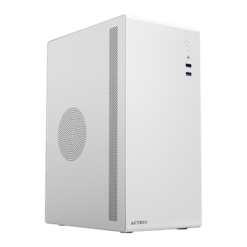 GABINETE ACTECK MINI TORRE NEUSS GI707/450W/USB 2.0/USB 3.0 /BLANCO (AC-936026)