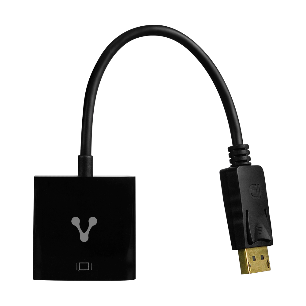 ADAPTADOR CONVERTIDOR VORAGO DISPLAY PORT A VGA FULL HD (ADP-301)