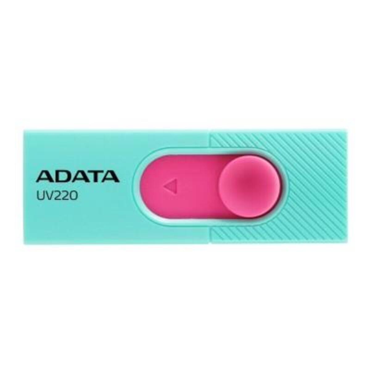 MEMORIA FLASH ADATA UV220 32GB USB 2.0 AZUL/ROSA (AUV220-32G-RGNPK)