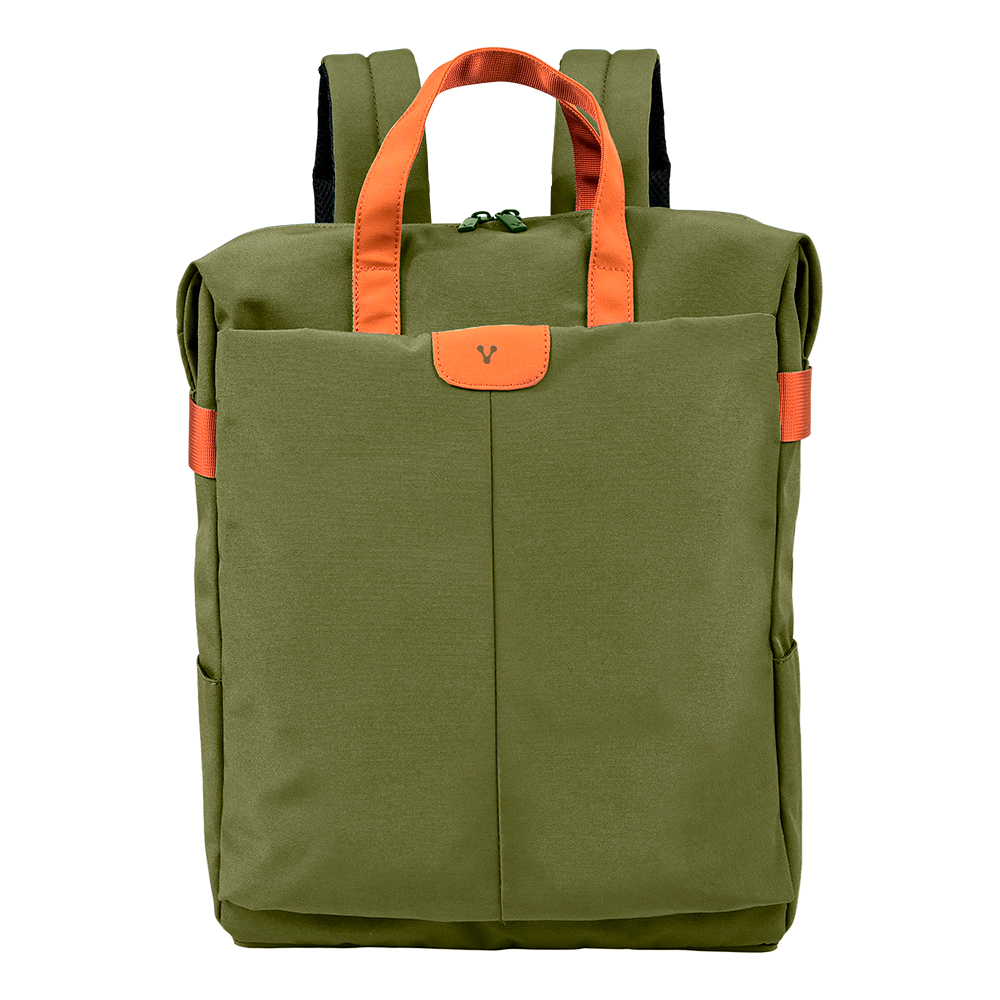 MOCHILA VORAGO VINTAGE DOBLE USO LAPTOP 15.6" VERDE (BP-301-GR)