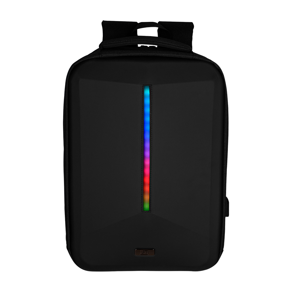 MOCHILA START THE GAME LUZ RGB CONFIGURABLE POR APP 15.6" USB BP-500