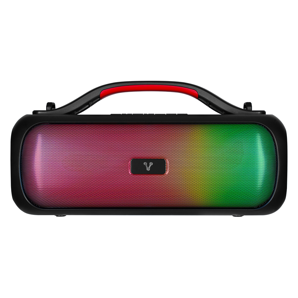 BOCINA VORAGO BT USB LUZ FRONTAL RGB TWS 20W RMS IPX5 BSP-440