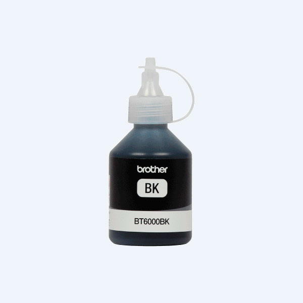 BOTELLA DE TINTA BROTHER BT6001BK NEGRO 6000 PAGINAS BT6001BK