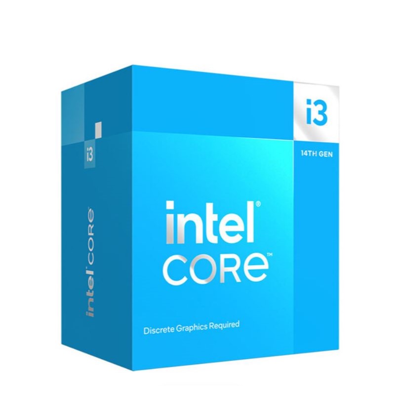 CPU INTEL CORE I3 14100F SOC1700 14TH GEN BX8071514100F