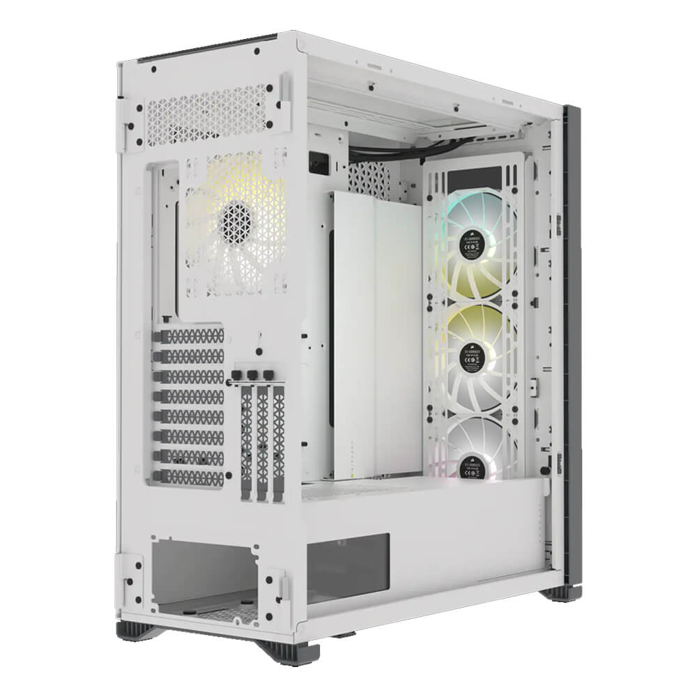 (ED) GABINETE CORSAIR ICUE 7000X RGB WHITE TG CC-9011227-WW