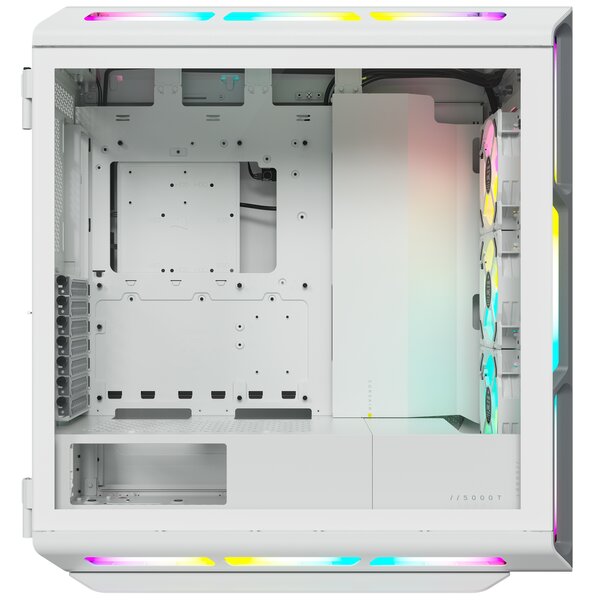 GABINETE CORSAIR ICUE 5000T RGB TG, WHITE CC-9011231-WW