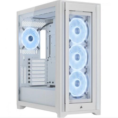 (OB) GABINETE CORSAIR ICUE 5000X RGB SE TG, WHITE CC-9011233-WW