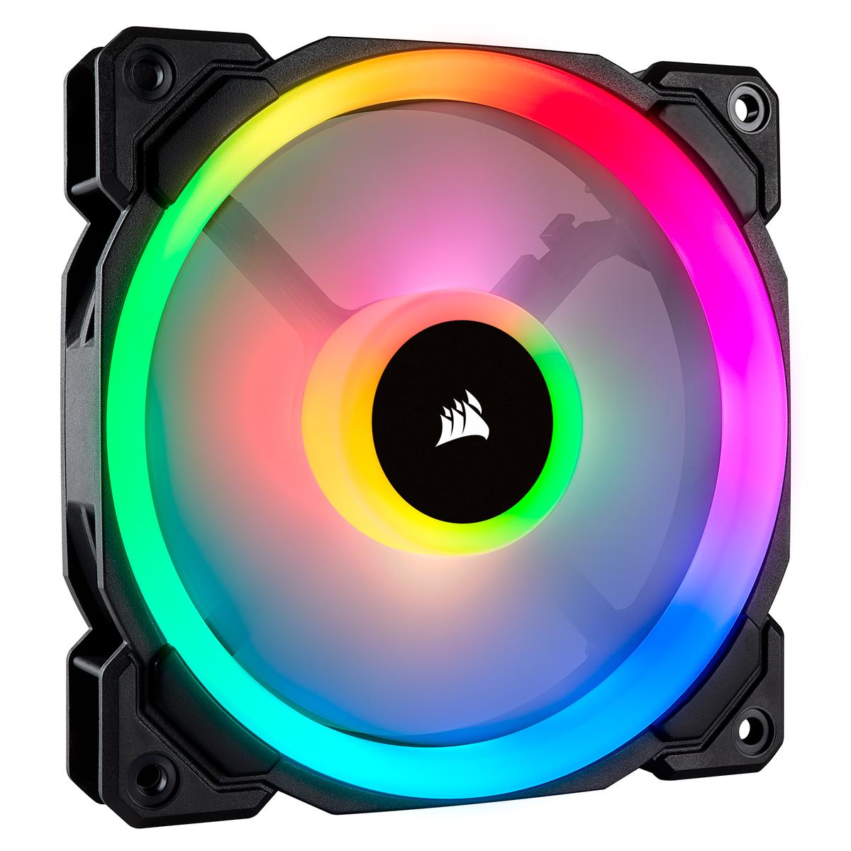 (OB) VENTILADOR CORSAIR LL120 RGB DUAL LIGHT LOOP CO-9050071-WW