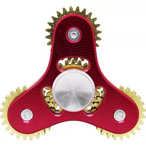 (ED) SPINNER ENGRANE 3 PUNTAS ROJO