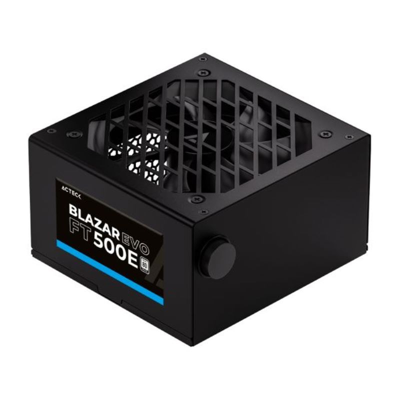 FUENTE DE PODER ACTECK BLAZAR EVO FT500E ATX 500W NEGRO ES-05001E