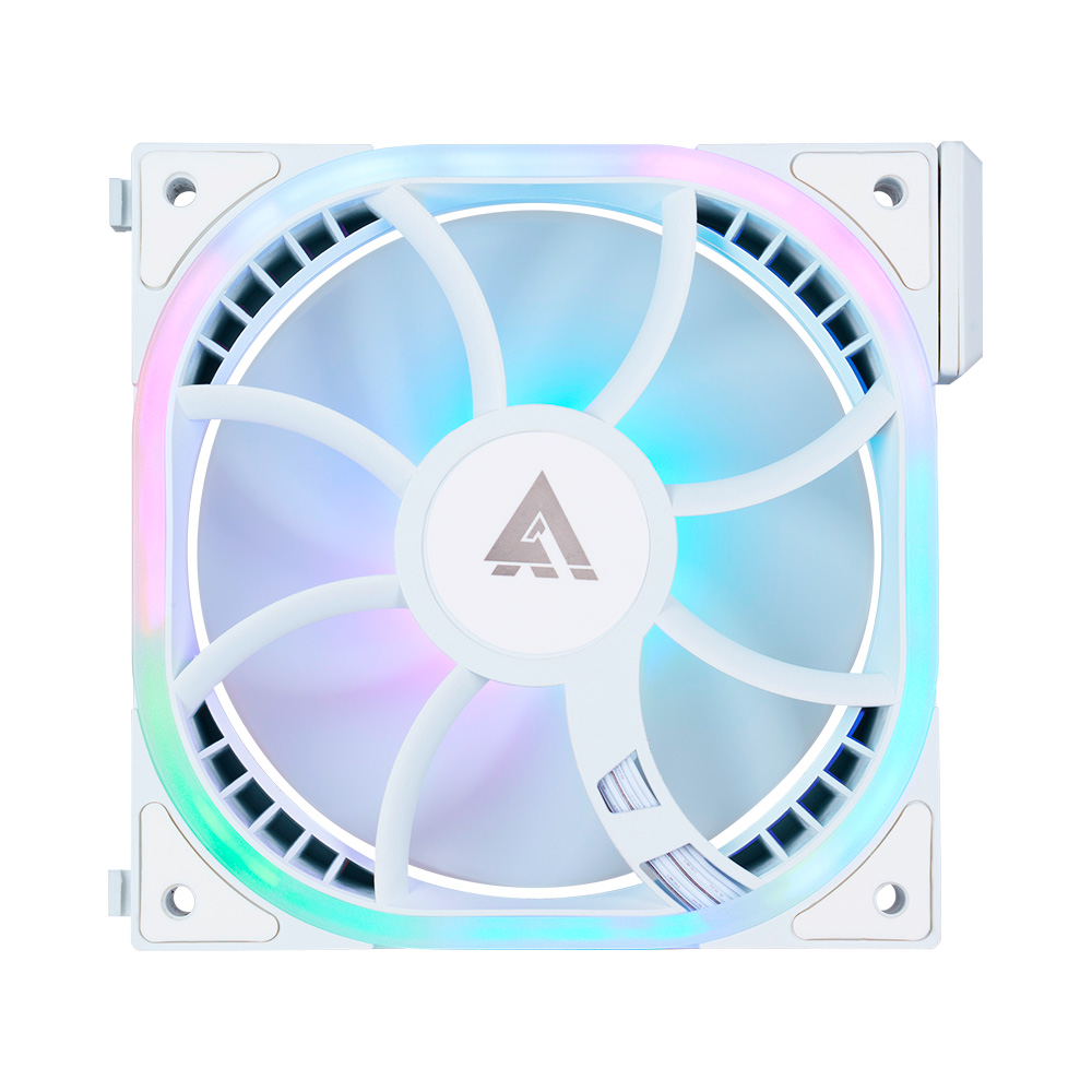 VENTILADOR MODULAR GAME FACTOR 120MM 58CFM 1900RPM RGB BLANCO FG500-WH