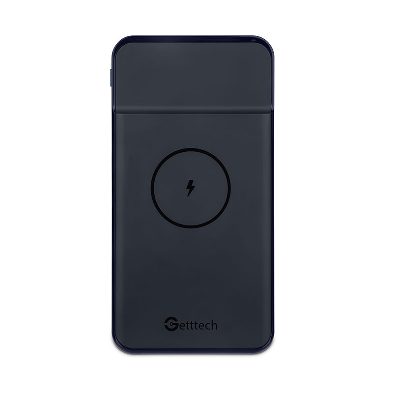 POWERBANK GETTTECH 10000 MAH  USB C - LIGHTNING WIRELESS (GBN-P10MP-01)