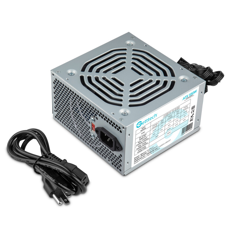 Getttech Power Supply 550W - SKU: GFS-55020-01