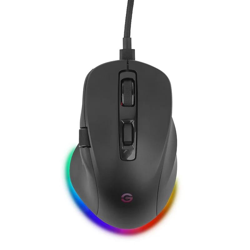 [Getttech] Wireless Mouse Ergonomics 6400 DPI adjustable - SKU : GGM-RGBTR-01