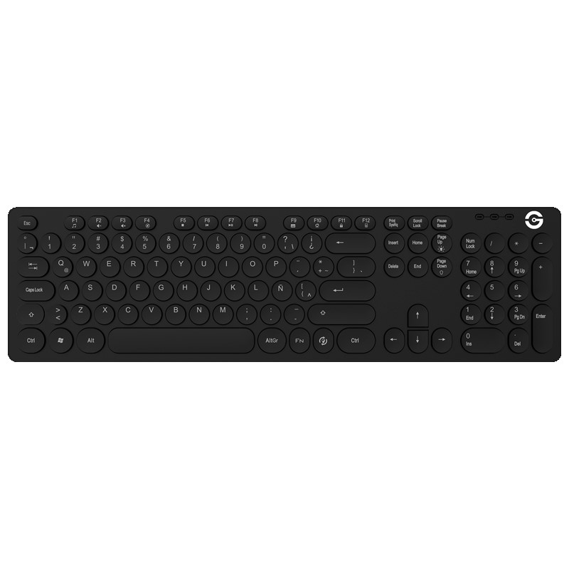 Getttech Teclado Backlit Ignite, Gray - Modelo:: GTI-28201G