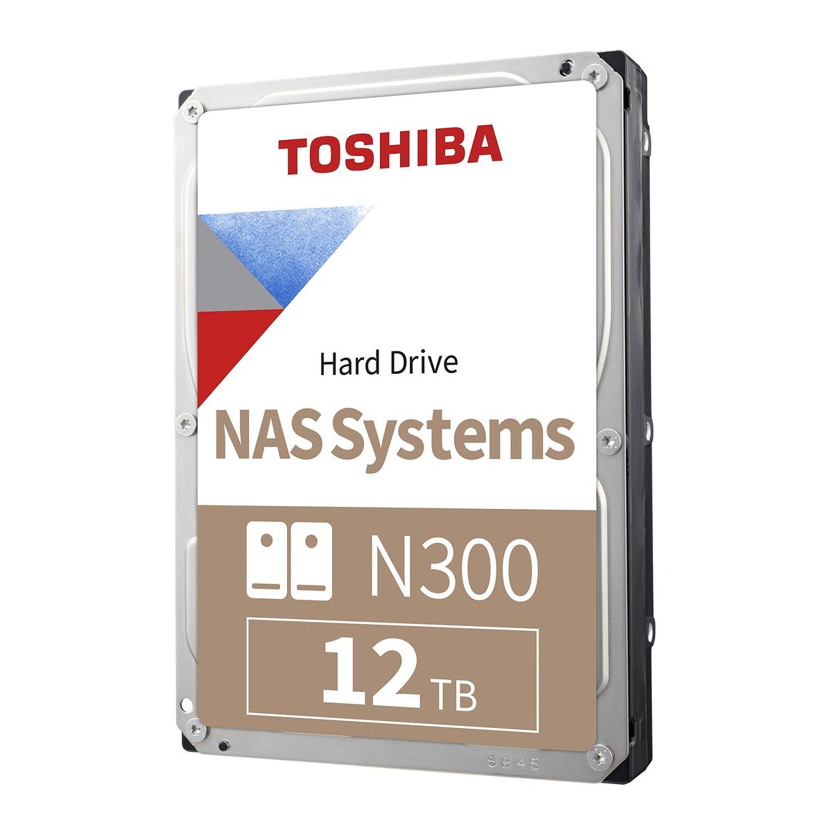 DD INTERNO TOSHIBA N300 12TB 3.5" 7200RPM NAS 256MB (HDWG51CXZSTA)