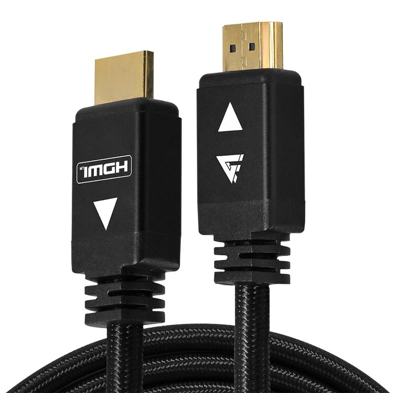 CABLE GAME FACTOR HDMI MACHO A HDMI MACHO 8K 2 MTS CHAPA DE ORO 24K (HTH400)