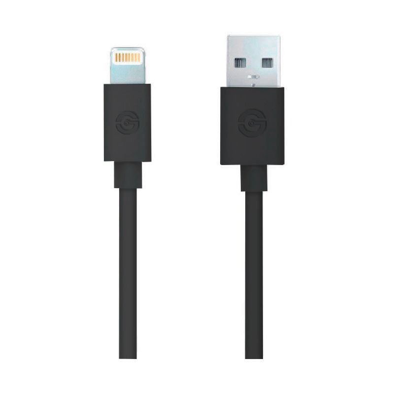 CABLE USB 2.0 GETTTECH JL-3570 USB A-LIGHTNING/NEGRO/1.5MTS