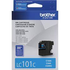 CARTUCHO BROTHER LC101C CYAN RENDIMIENTO DE 300 PAG PARA J870DW LC101C