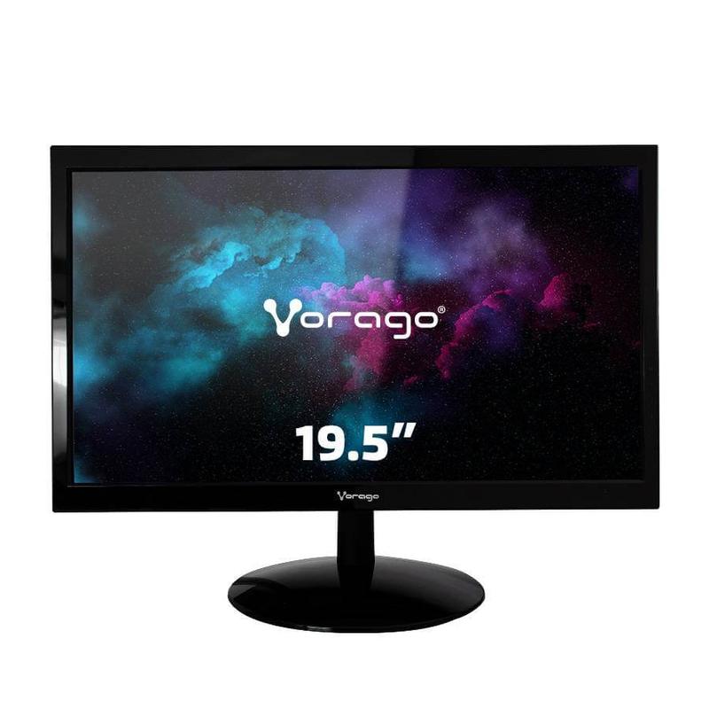 (ED) MONITOR VORAGO LED-W19-205 19.5" 75HZ WIDE NEGRO VGA HDMI