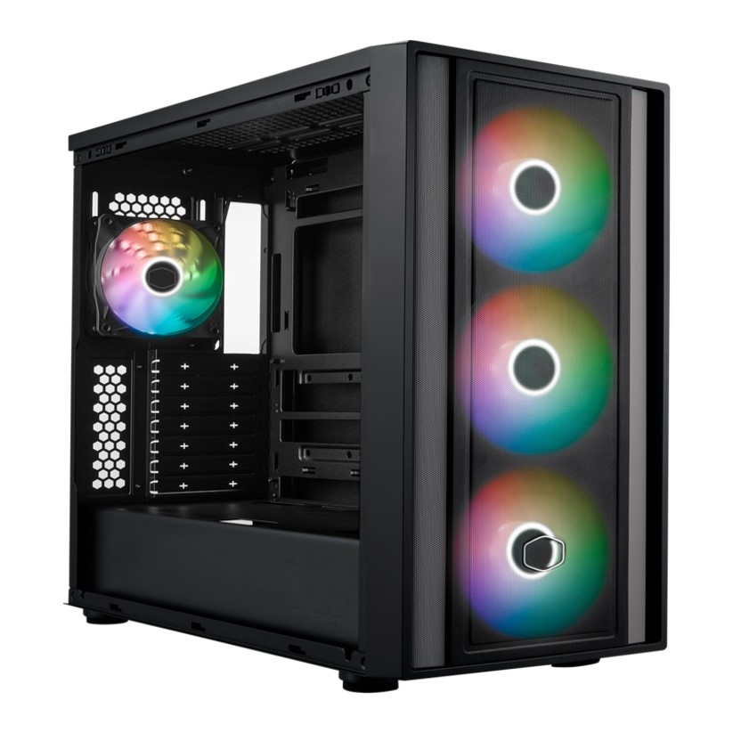 GABINETE COOLER MASTER MASTERBOX 600 MICRO ATX NEGRO MB600-KGNN-S00