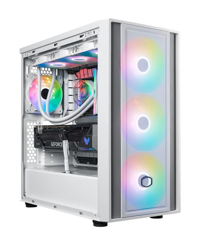 GABINETE COOLER MASTER MASTERBOX 600 MICRO ATX BLANCO MB600-WGNN-S00