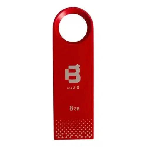 (OB) MEMORIA USB BULK MU-2108 2.0 8GB ROJO