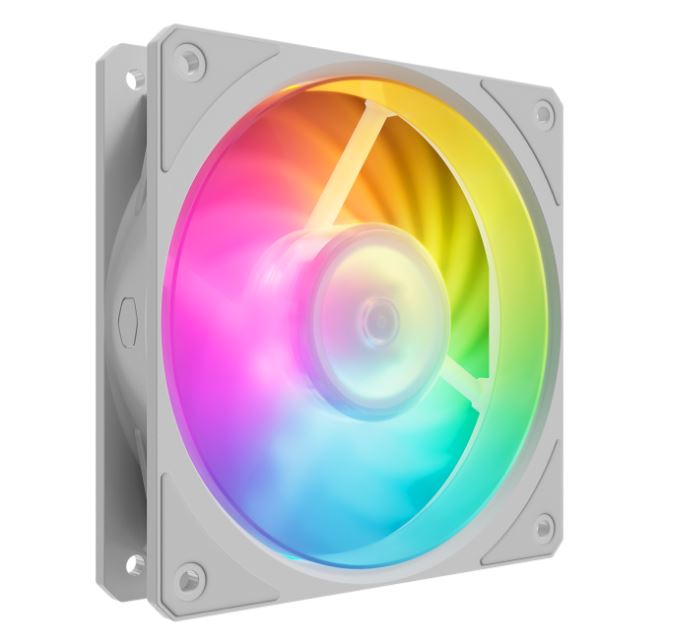 VENTILADOR COOLER MASTER MOBIUS120P ARGB WHITE MFZ-M2DW-24NP2-R1