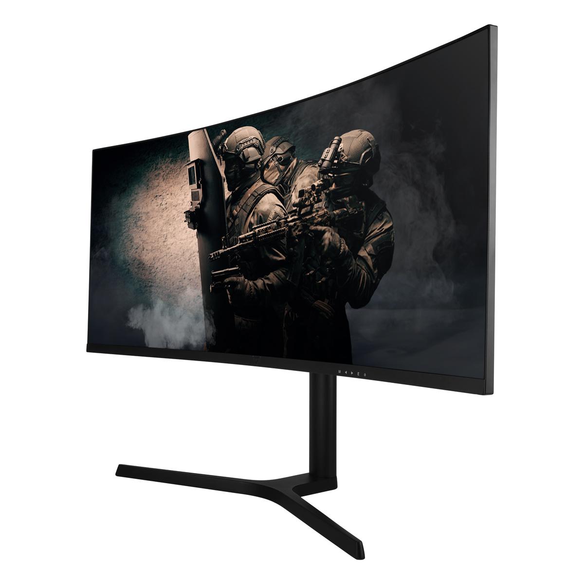 MONITOR GAME FACTOR 34" UWIDE QUAD HD CURVO 1500R 180HZ 1MS 2XDP/2XHDM